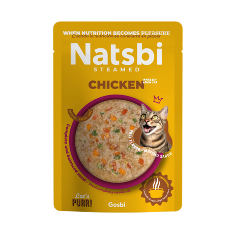 NATSBI CAT STEAMED CHICKEN NATSBI CAT STEAMED CHICKEN
